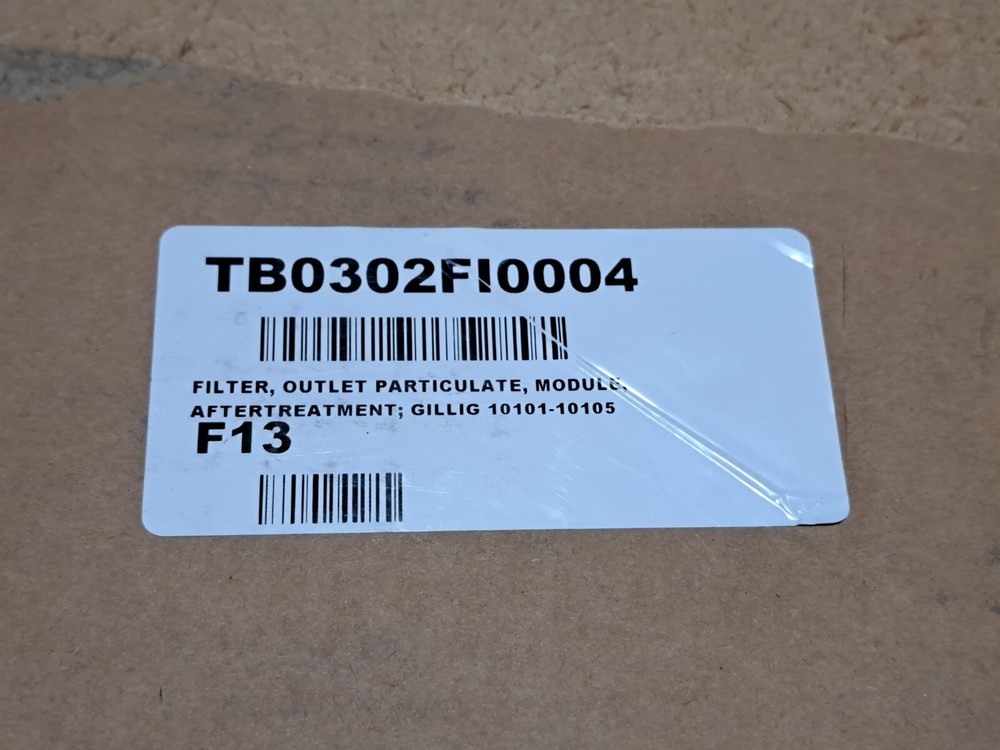 Cummins 2880529 Filter Outlet Particulate Module After Treatment * NOS