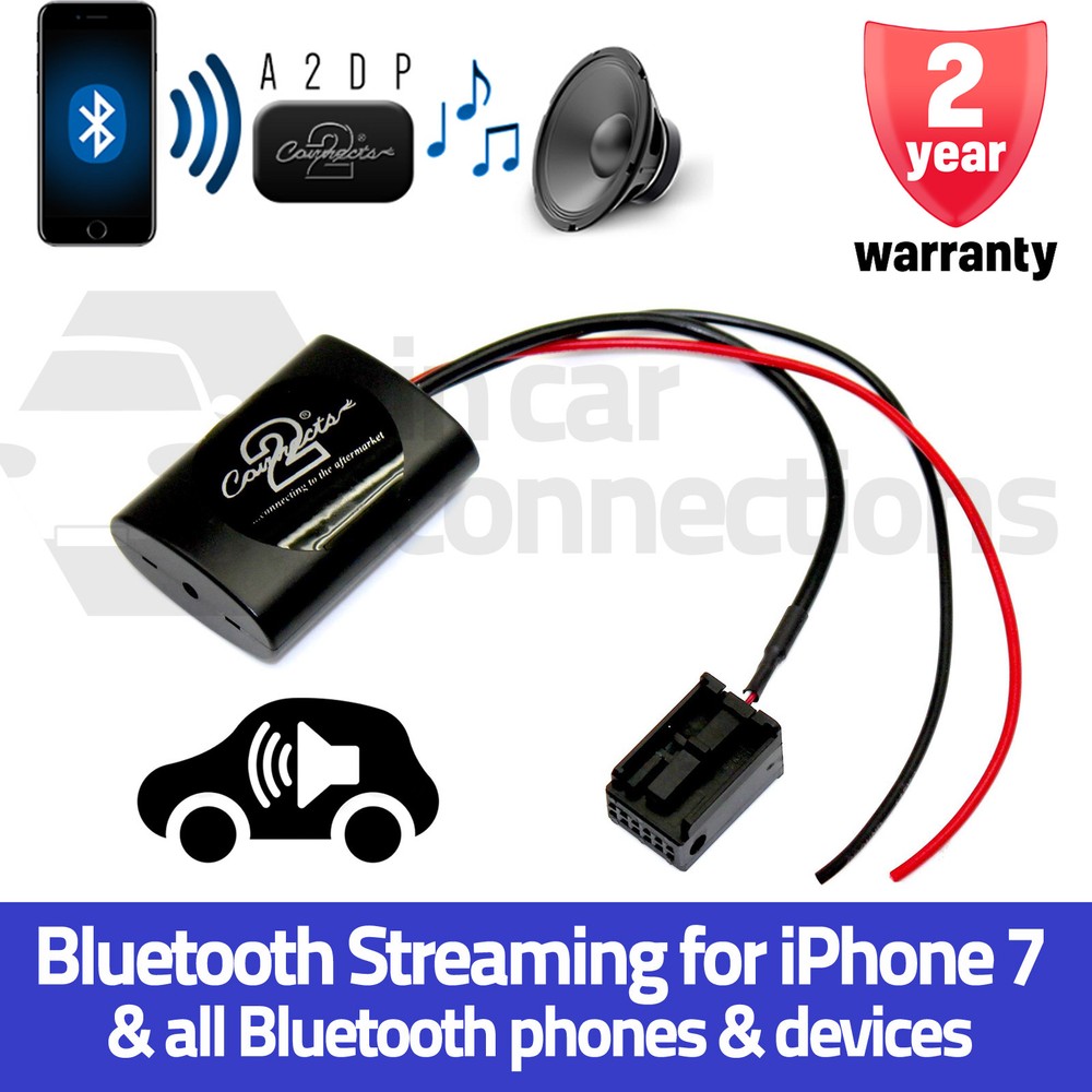 CTAFD2A2DP Ford Focus A2DP Bluetooth Streaming Interface Adapter iPhone 7 mp3