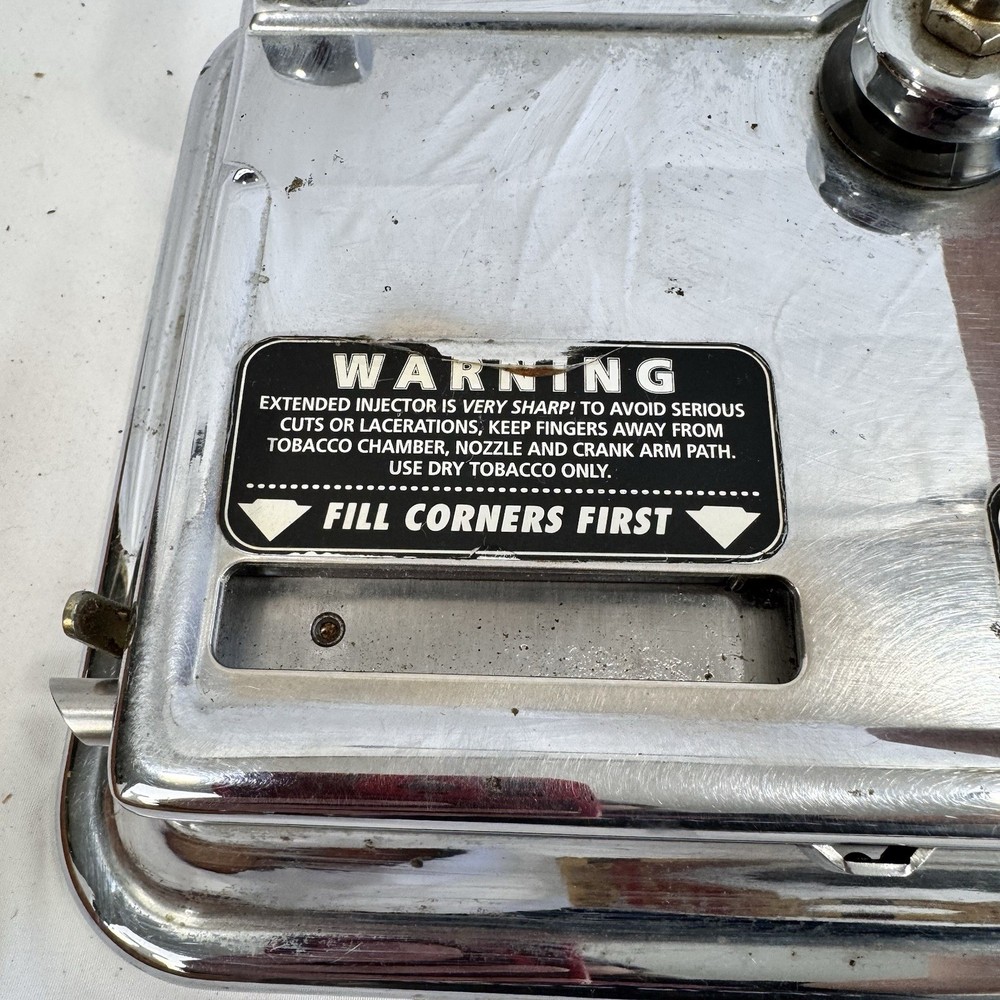Top-O-Matic Cigarette Machine T2 Rolling Machine Working w/ Papers