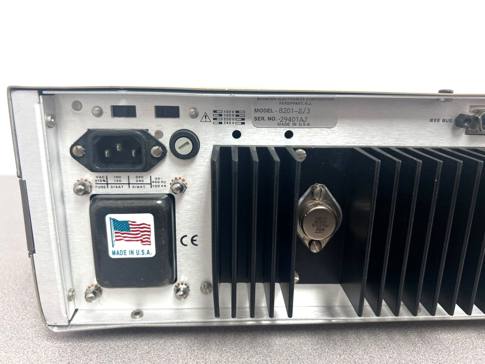 Boonton 8201 100 kHz to 2.5 GHz Frequency Range, Modulation Analyzer