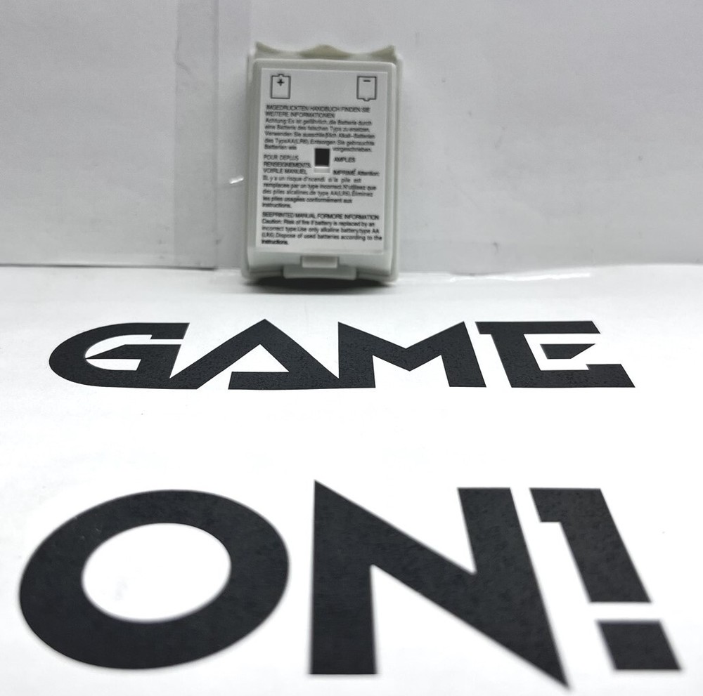 White Xbox 360 Wireless Controller AA Battery Pack Back Case Cover Holder Shell