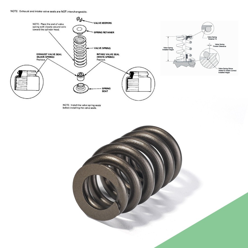 16 PCS Replace For PAC-1219 Drop-In Beehive Valve Spring Kit For all LS Engines