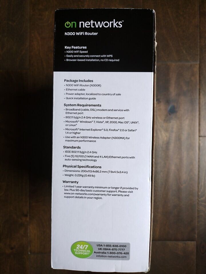 On Networks N300 WiFi Wireless Router
