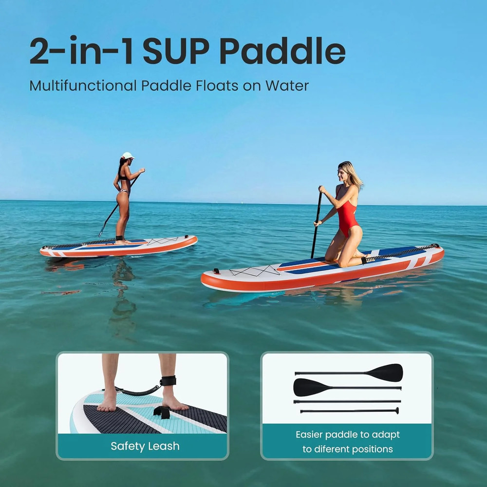 Inflatable Paddle Board Equipped with SUP Paddle Board Accessories