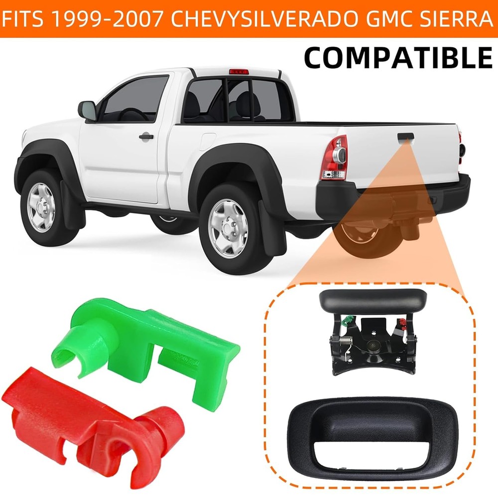10Pcs Tailgate Latch Rod Clip Chevy Silverado GMC Sierra