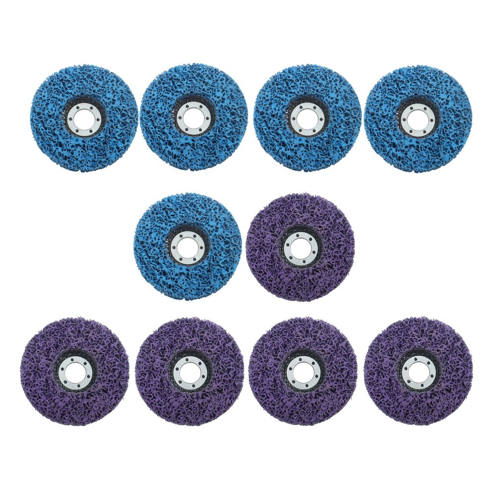 4.5 Inch Strip Discs Stripping Wheel 10 Pack Rust Remover Angle Grinding Discs