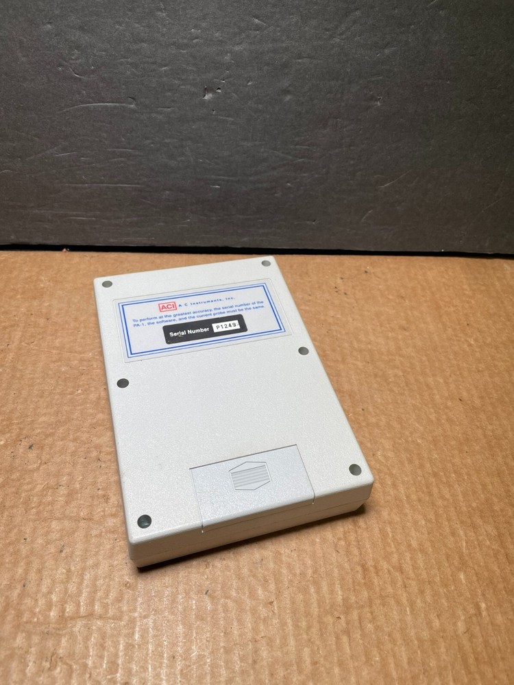 ACI A C Instruments Model PA-1 Harmonic and Power Analyzer Works Ships Fast!!!