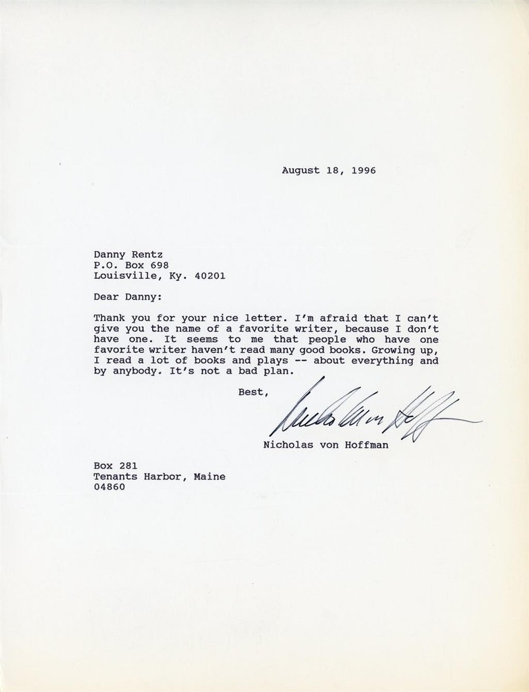 Nicholas Von Hoffman-TLS