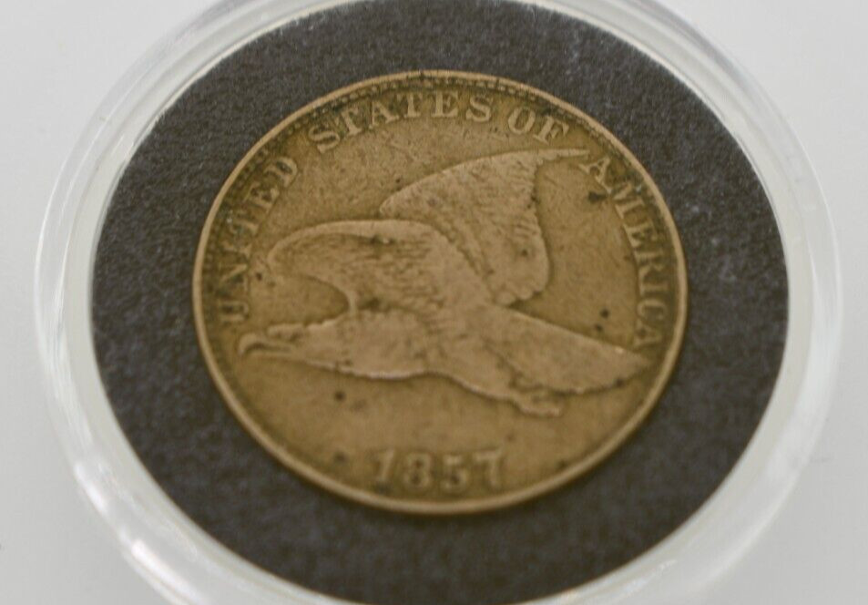 1857 Flying Eagle Cent Penny US
