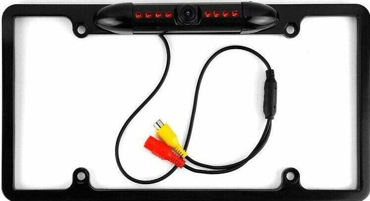 Absolute CAM-1500B Universal License Plate Frame Front or Rear View Camera