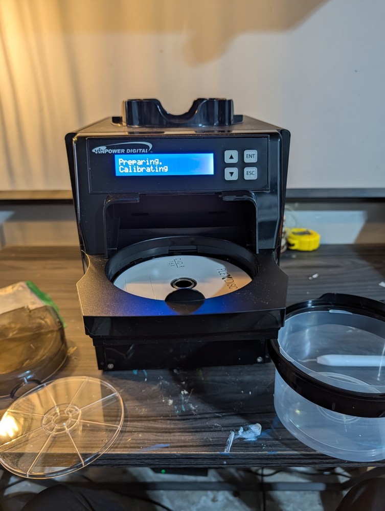 Vinpower Digital VDX-1 MiniLoader 1 Target DVD CD Automated Duplicator