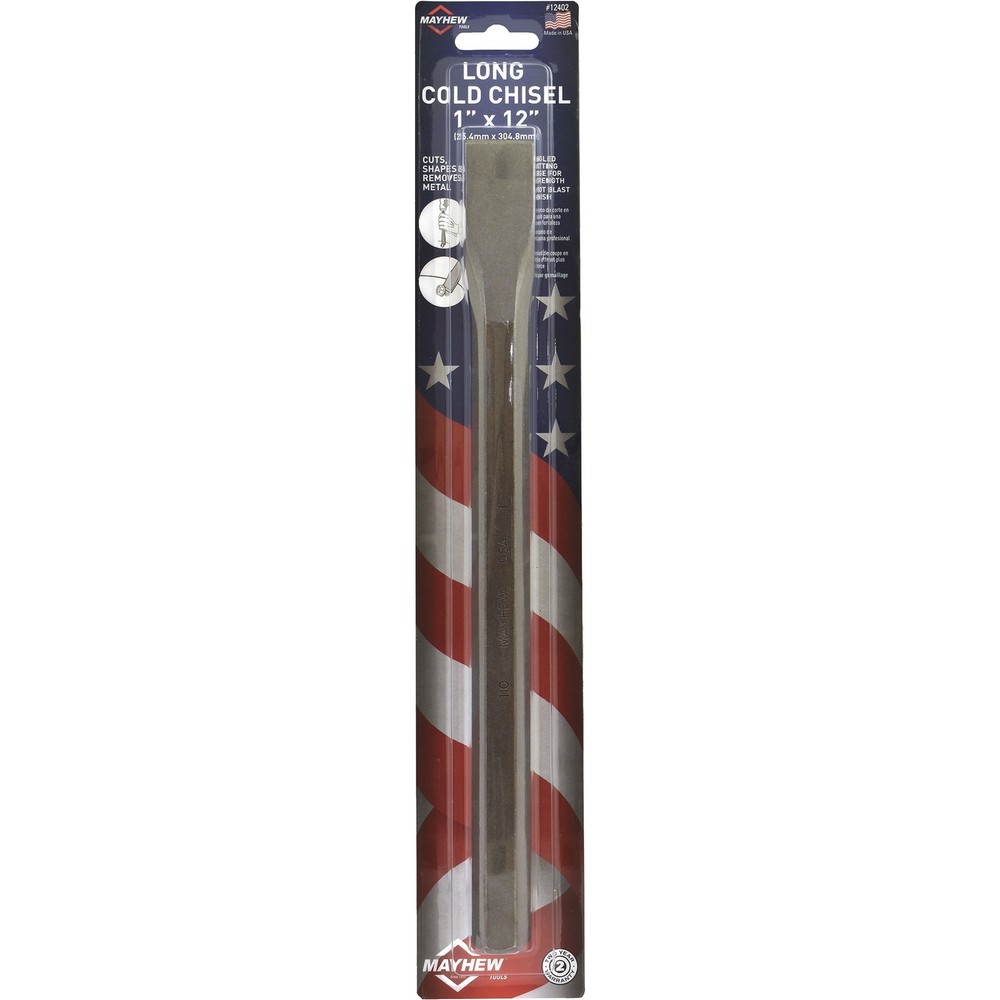 Mayhew 1in. x 12in. Long Cold Chisel