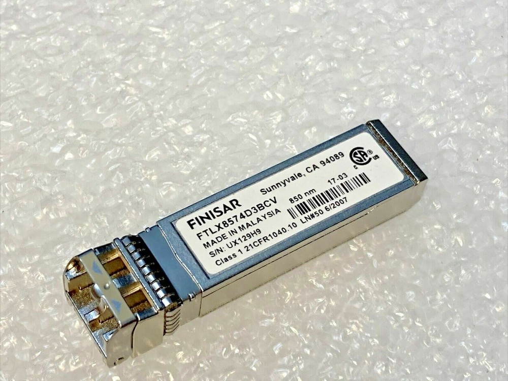 Finisar 10Gbe FTLX8574D3BCV SFP+ Transceiver Module