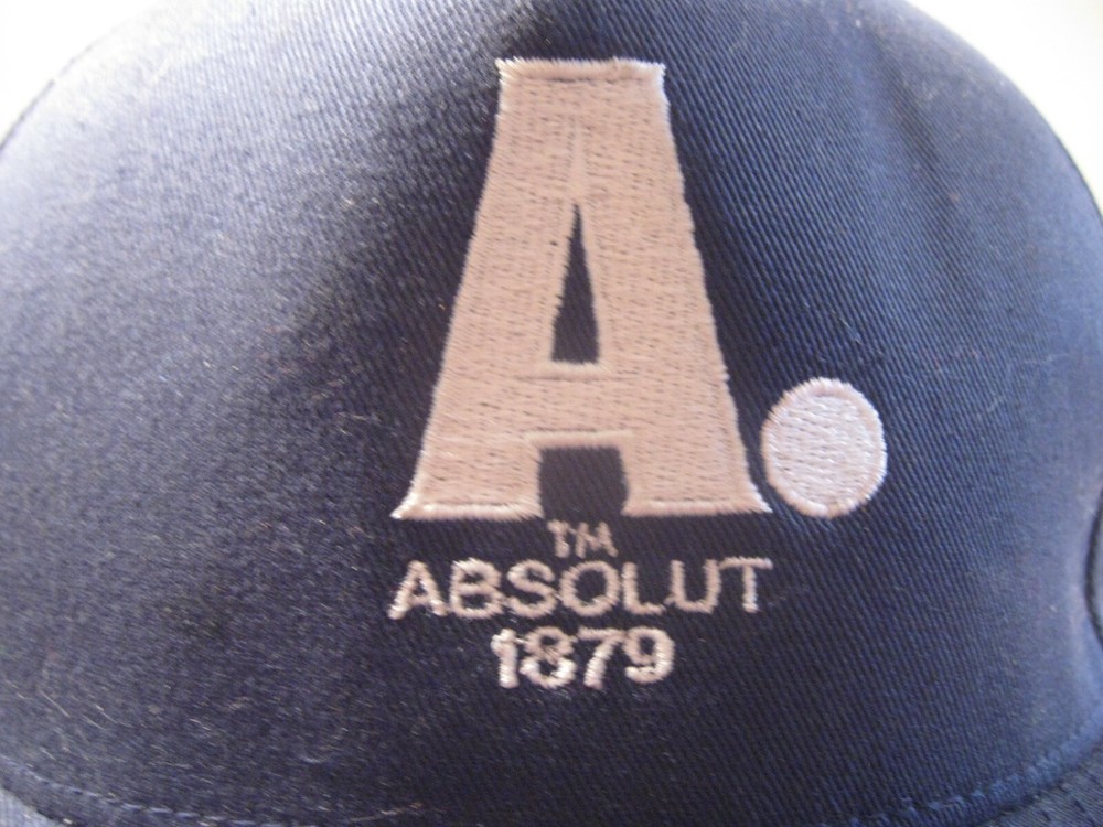 ABSOLUT. VODKA SNAPBACK CAP - NEW