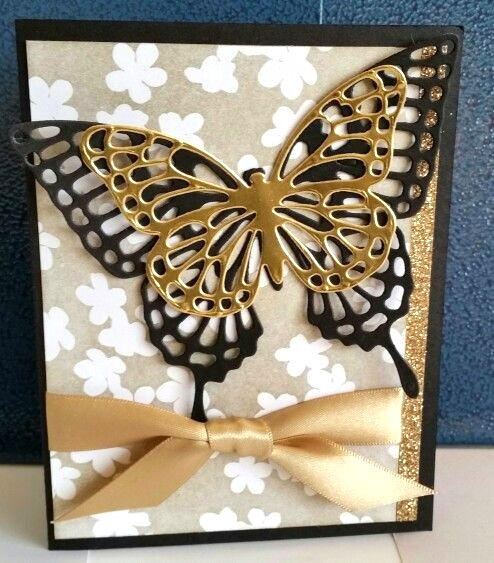 Stampin' Up BUTTERFLIES THINLITS DIES 3pc Set #137360 ALL OCCASION BUTTERFLY