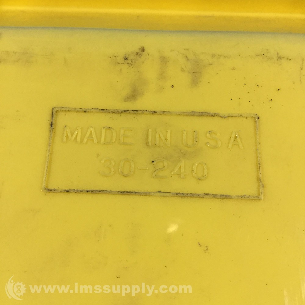 Linbins 30-240 Yellow Plastic Stackable Bin USIP