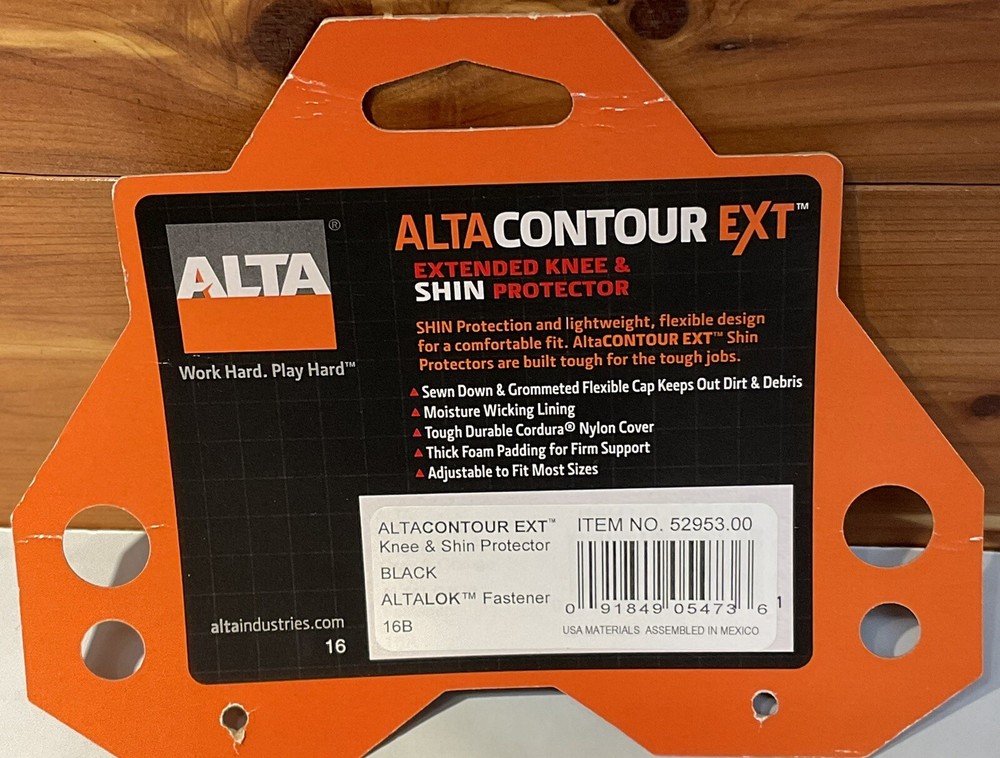 Alta Contour EXT Extended Knee &Shin Protectors