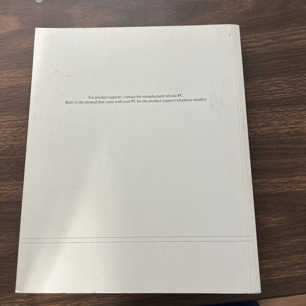 Vintage 1993 Original Microsoft Windows 3.1 User's Guide