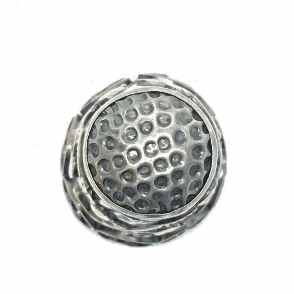 Antique Sterling Silver Thimble 1920s Mexico