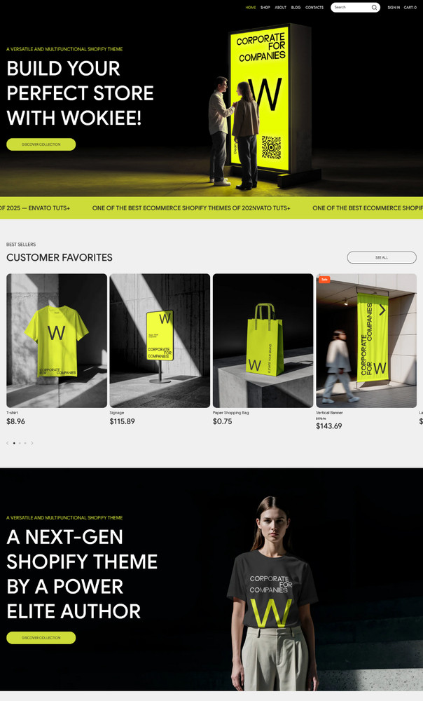 Waka - Multipurpose Shopify Theme | Responsive eCommerce | Mobile Optimized
