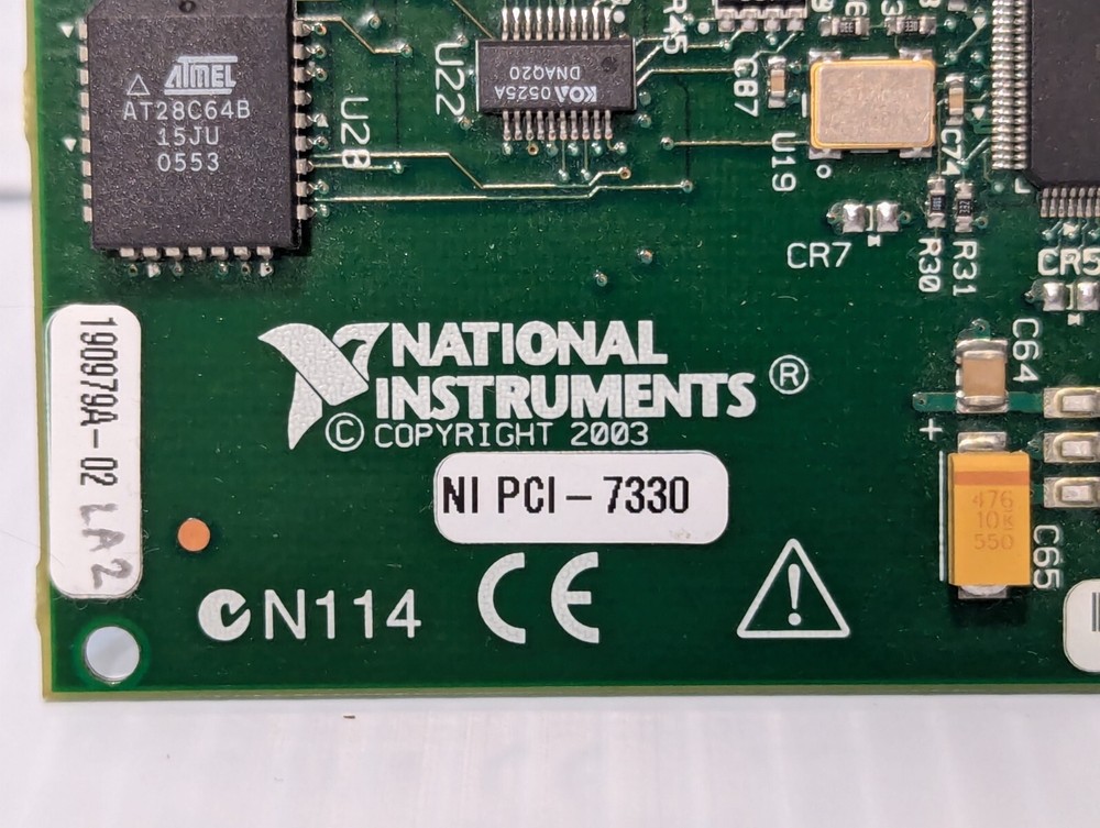 National Instruments 190979A-02 PCI-7330 Motion Controller PCB