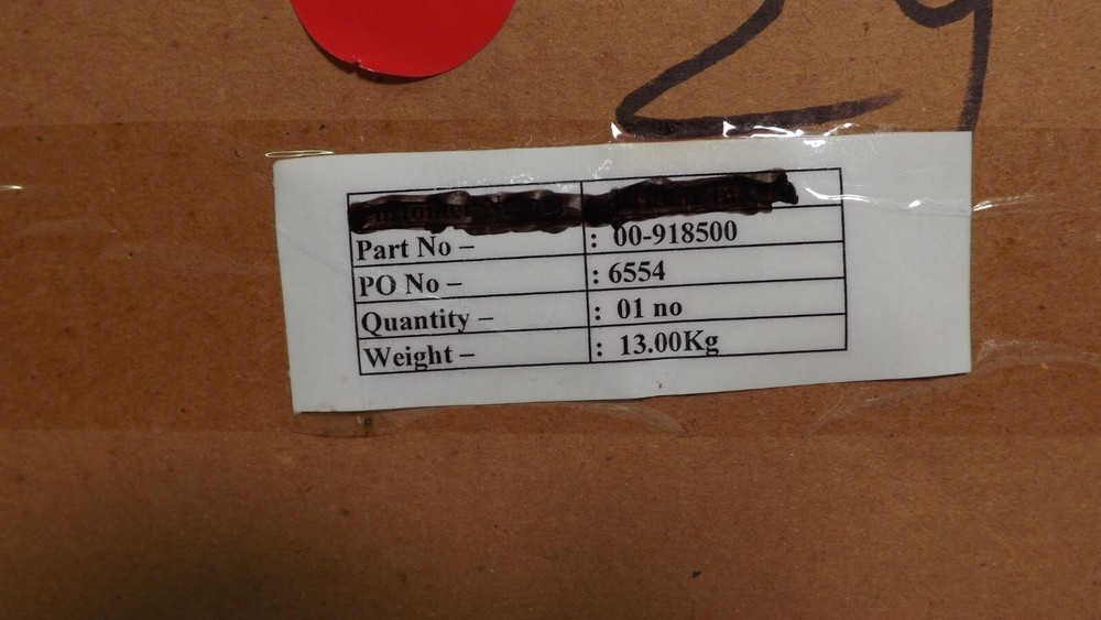 Weldment 00-918500 Booster Tank