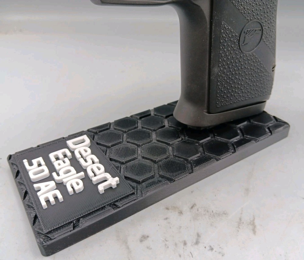 Desert Eagle .50 AE Pistol Display Stand - Multiple Colors Available!