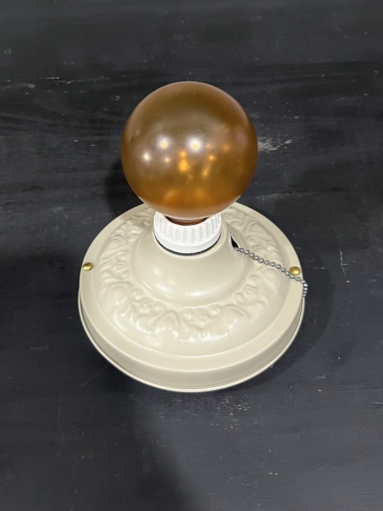 Flush Mount Fixture Rewired Great Nice! 27H