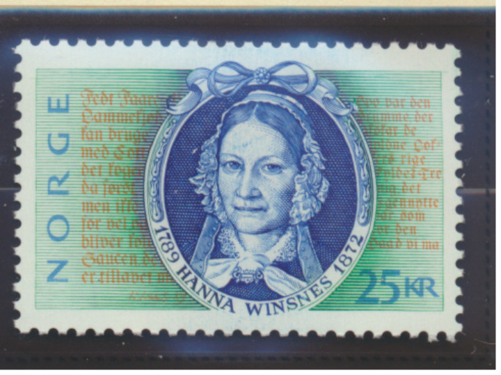 Norway Stamp Scott #949, Mint Hinged