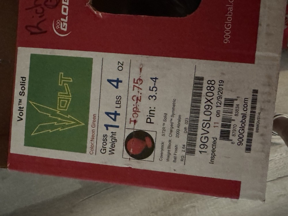 GLOBAL 900 Volt 14 Lbs USED