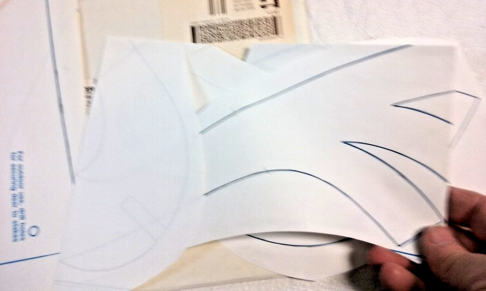 vintage Craft Patterns Home Workshop Reindeer Plan with Envelope