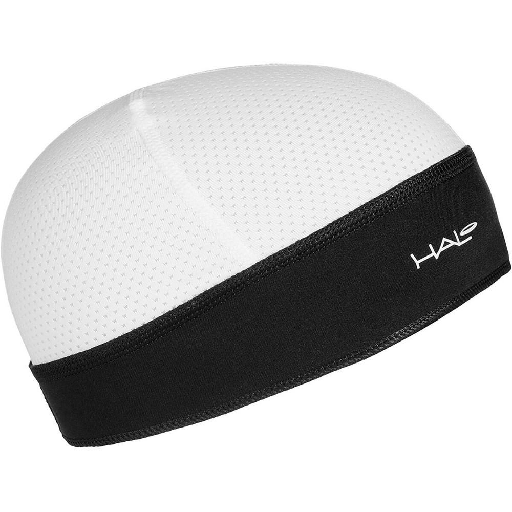 Halo Headband Skull Cap - White