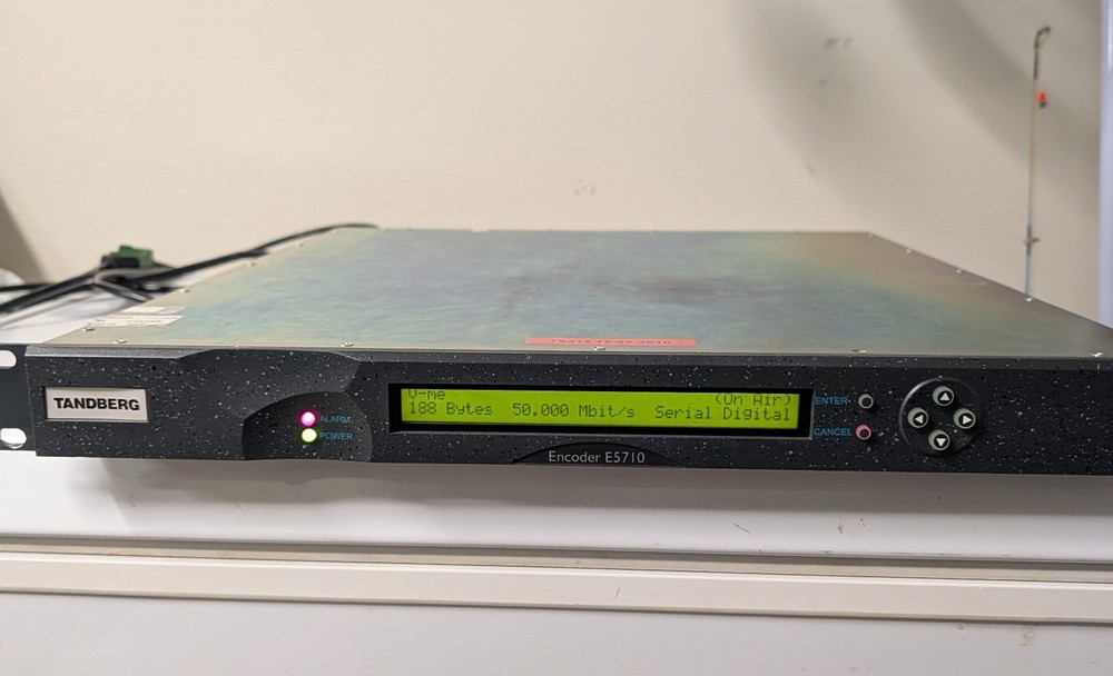 Tandberg Standard Definition Encoder Model E5710