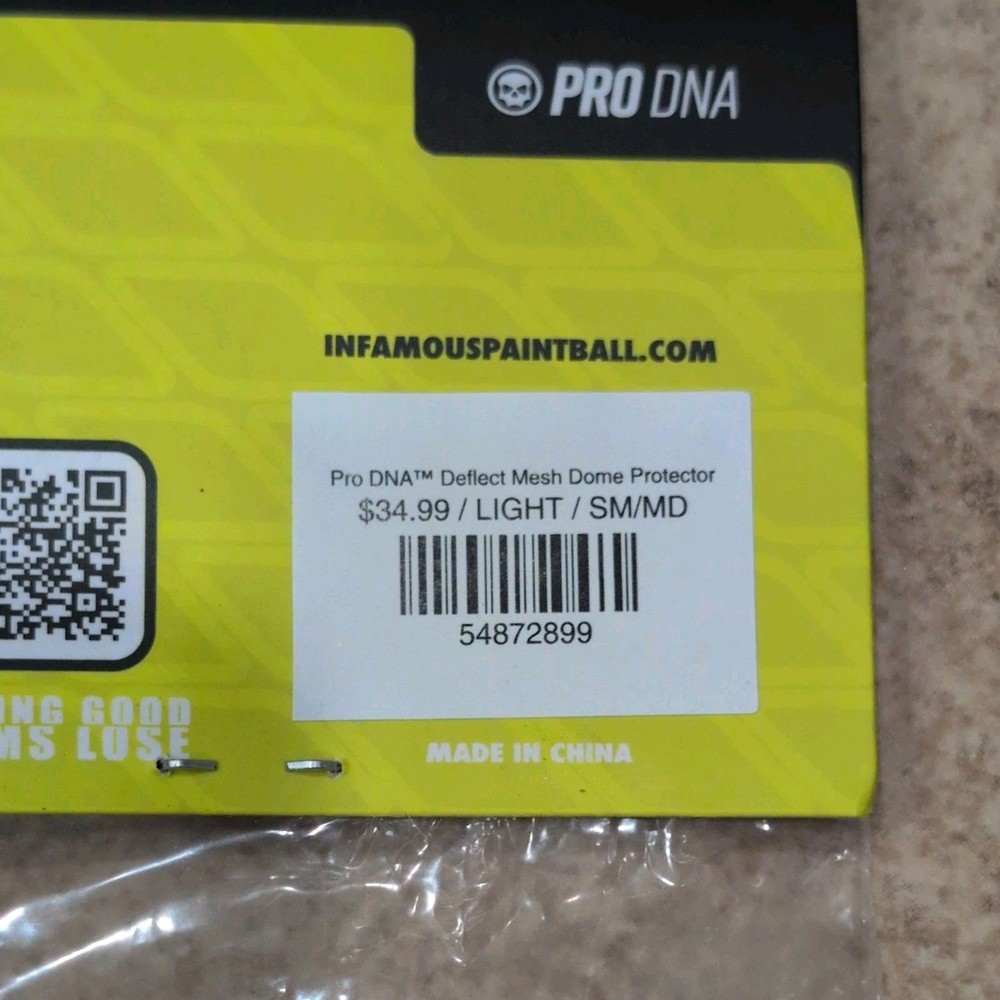 Infamous Pro DNA™ Deflect Mesh Dome Protector – Black - Light S/M
