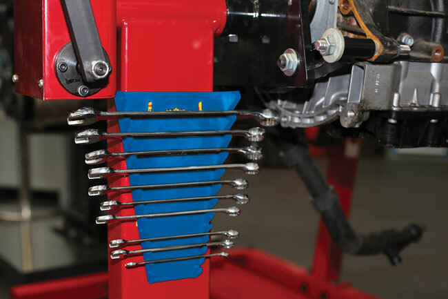 Laser 7363 Magnetic Spanner Rack