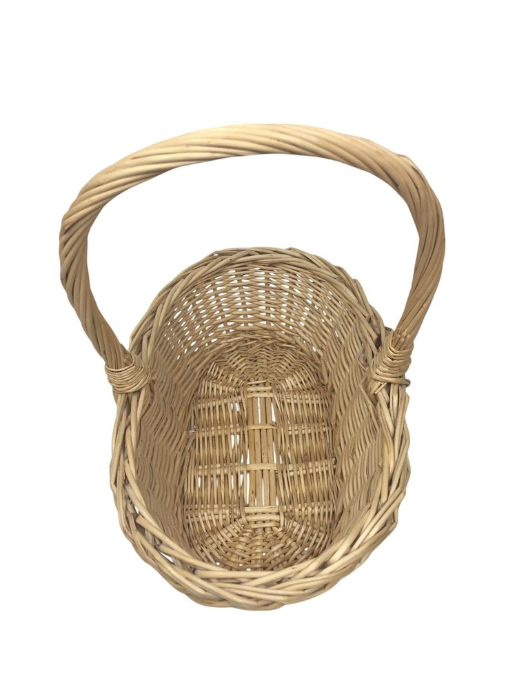 Small Woven Wicker Basket with handle