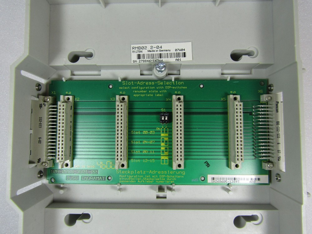 Bosch REXROTH RMB02 2-04 BASE MODULE UNIT NEW