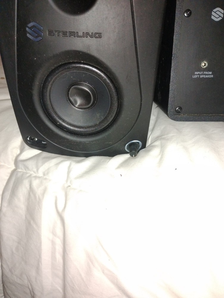 Sterling Desktop Speakers - MX3 - Black