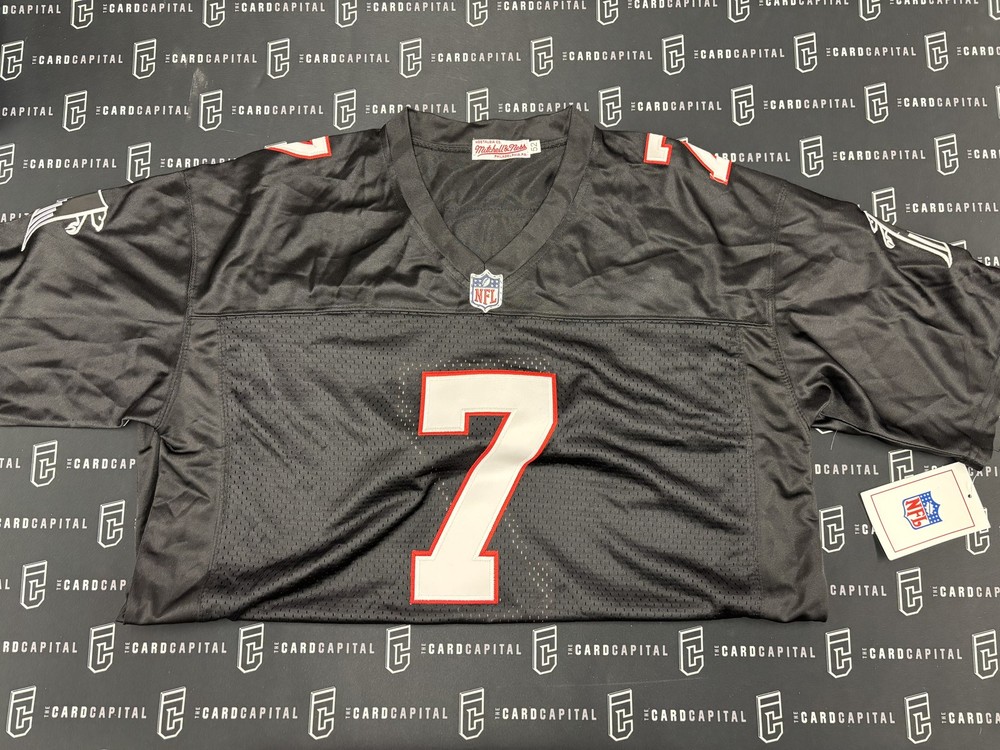 Michael Vick Signed Jersey Falcons Black Home JSA