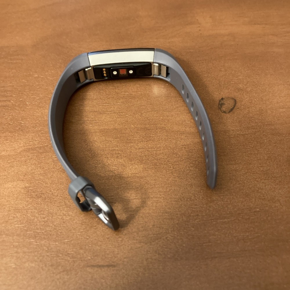 Fitbit Alta HR Activity Tracker FB408 Gray No Charger Tested Works