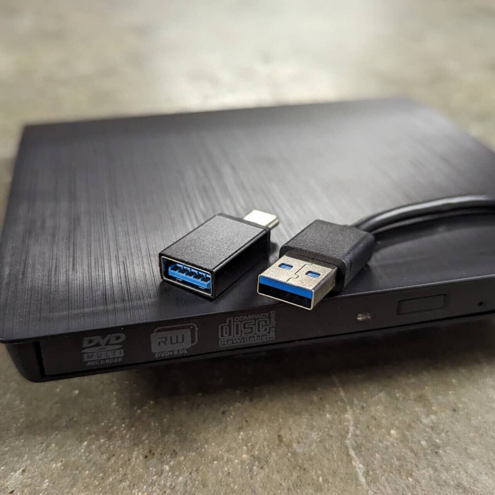 DVD CD RW Drive USB 3.0 External Burner Writer Rewriter for Apple Mac Macbook PC