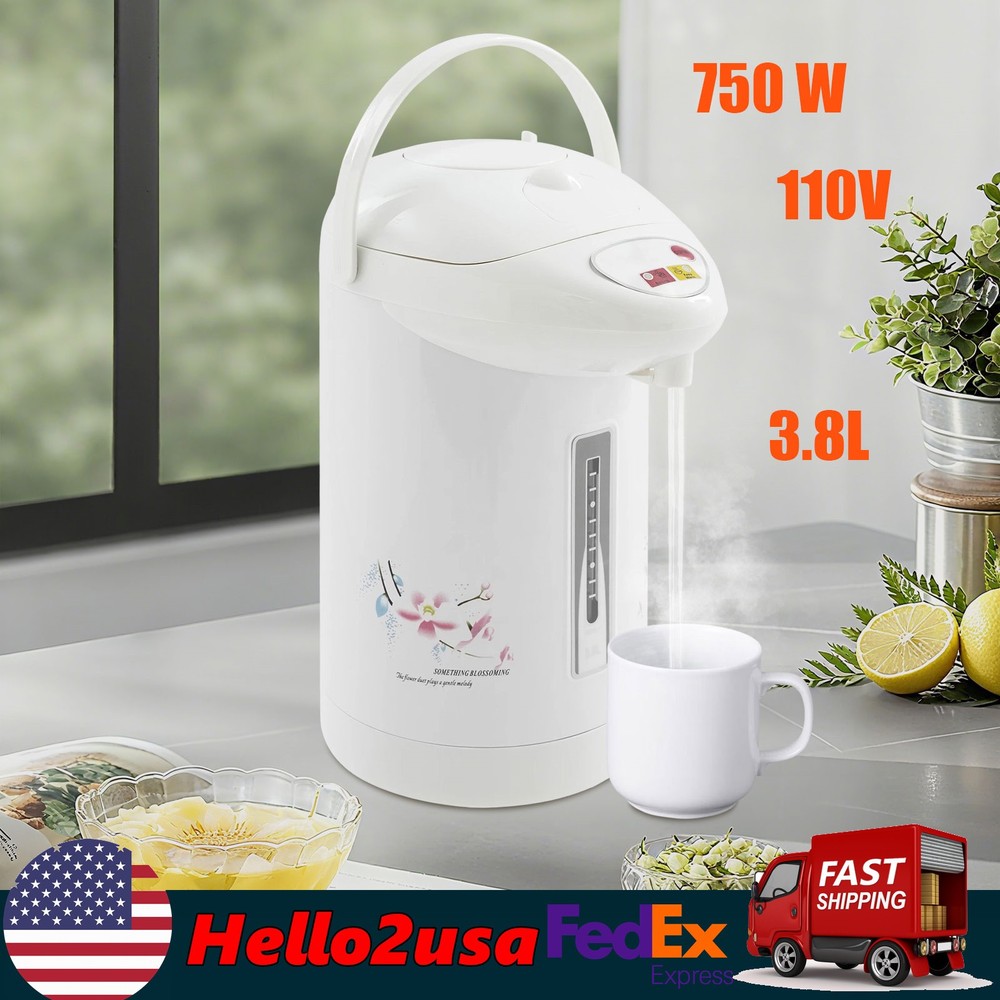 3.8L Electric Water Cooler Dispenser Tabletop Hot + Cold Office Drinking Machine