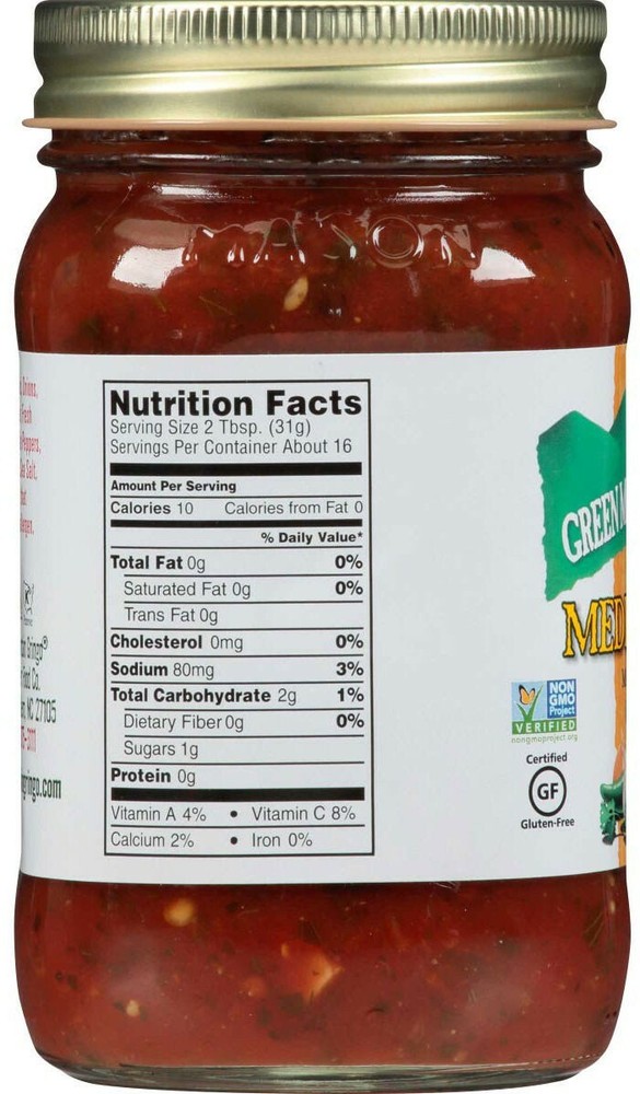 Green Mountain Gringo Medium Salsa (Pack of 3)