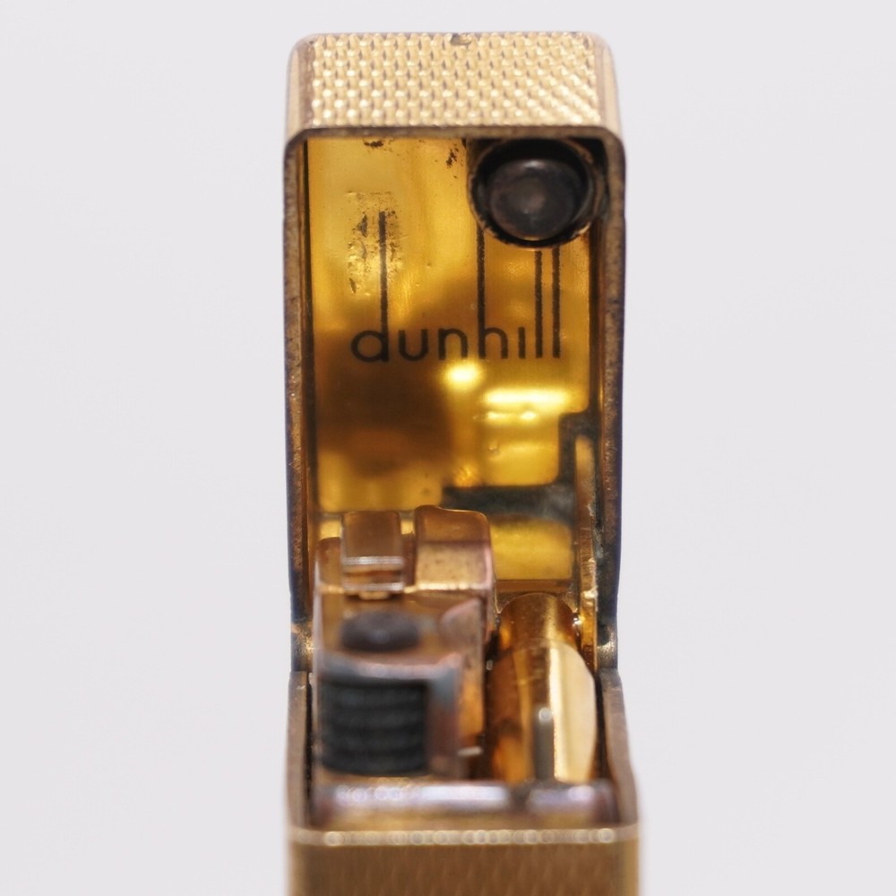 Dunhill Lighter Brown Shell-Ultrasonically cleaned_Working