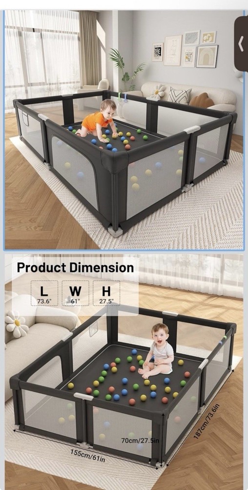 Foldable Baby Playpen