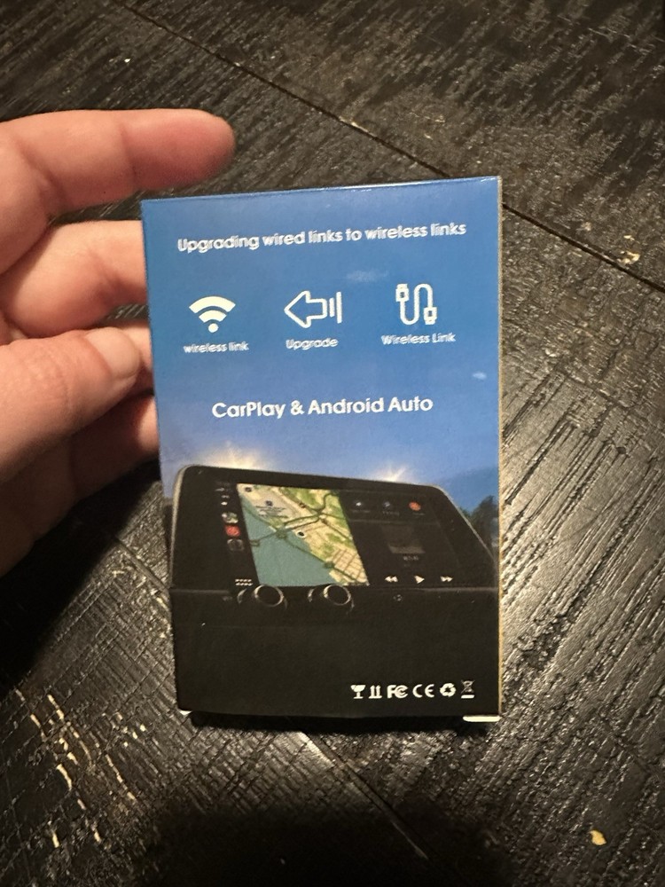 AI BOX Wireless CarPlay & Android Auto Adapter with Wireless Link