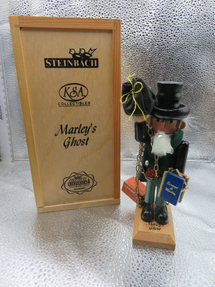 Steinbach Limited Ed. MARLEY'S GHOST * SIGNED*  Nutcracker, 5.5 " tall