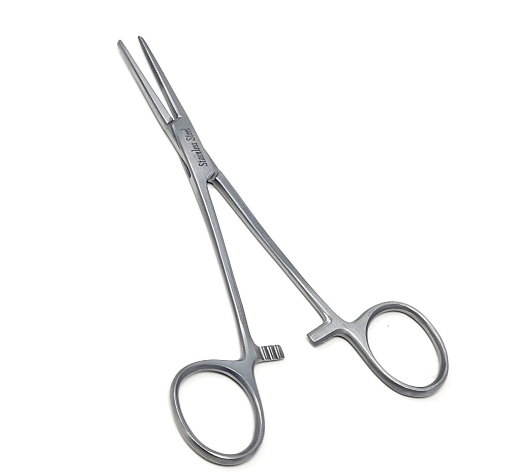 Mosquito Forceps Straight for Beading Bead Work Half Serrated 5.5" Micro Tools