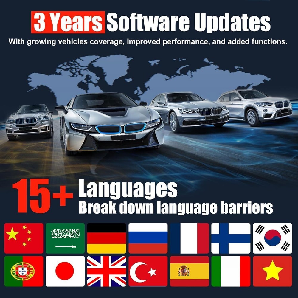 XTOOL IP819TP Auto Diagnostic Bi-Directional Tool Key Programmer + TPMS Services