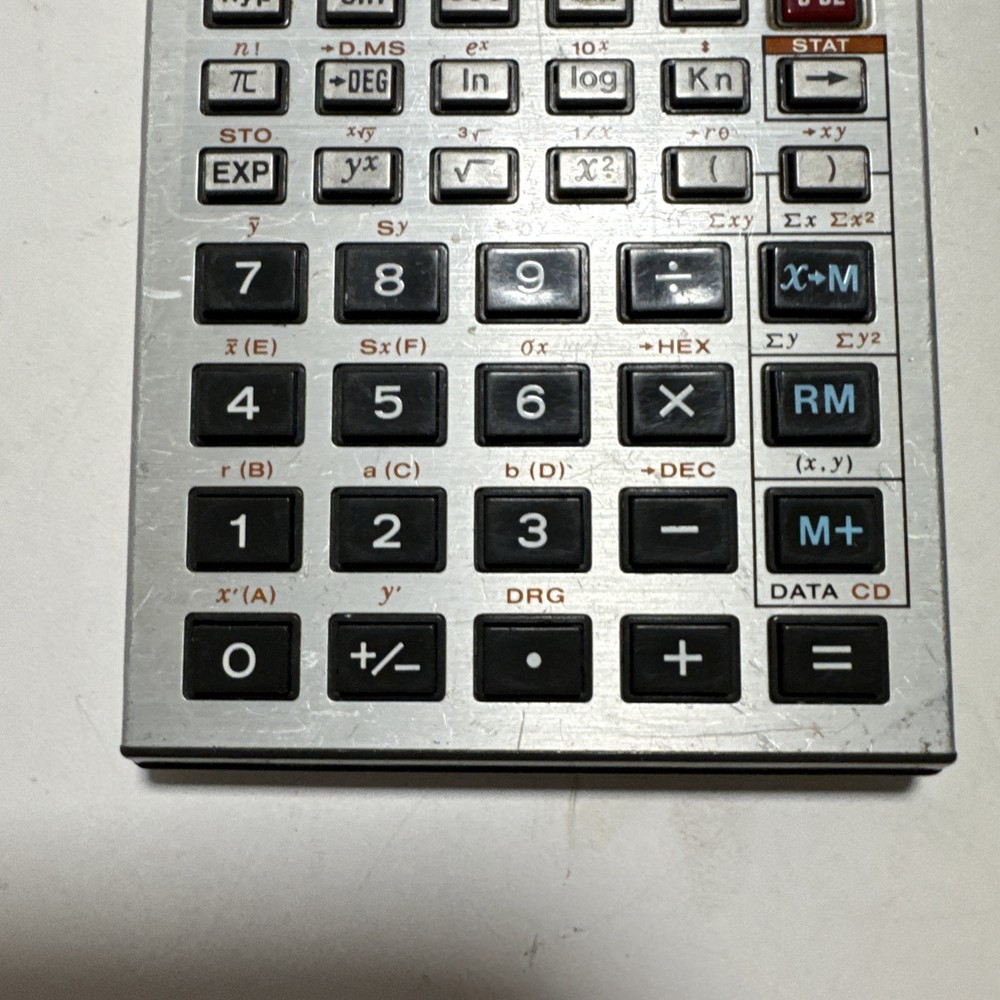 1983 Sharp EL-512 Scientific VTG Calculator
